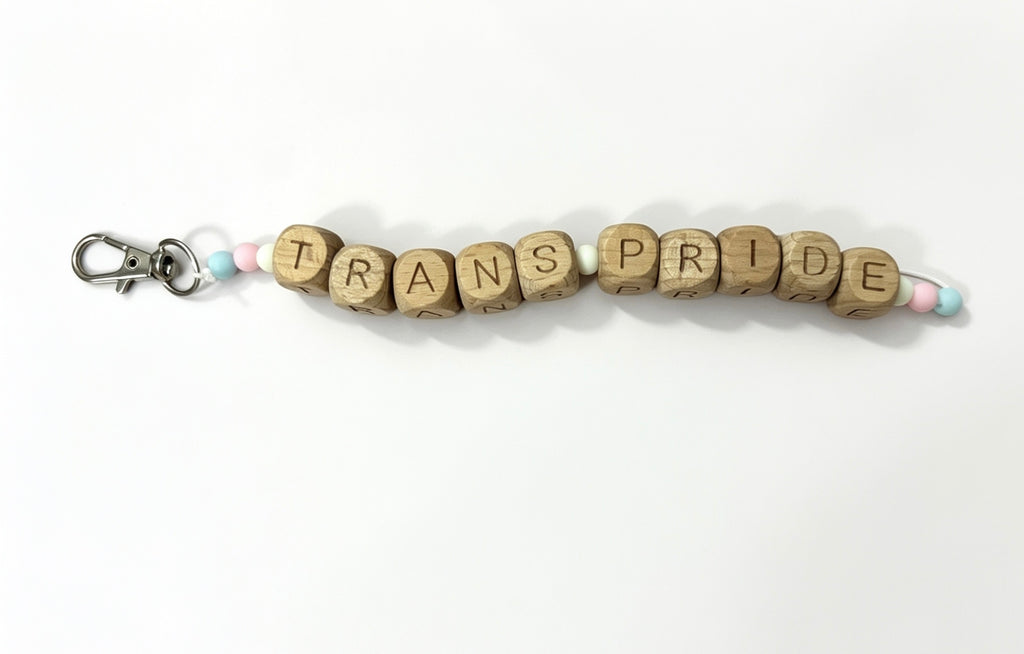 Pride Edition Keyrings ❤️🧡💛💚💙💜 (add personalised message in order notes)