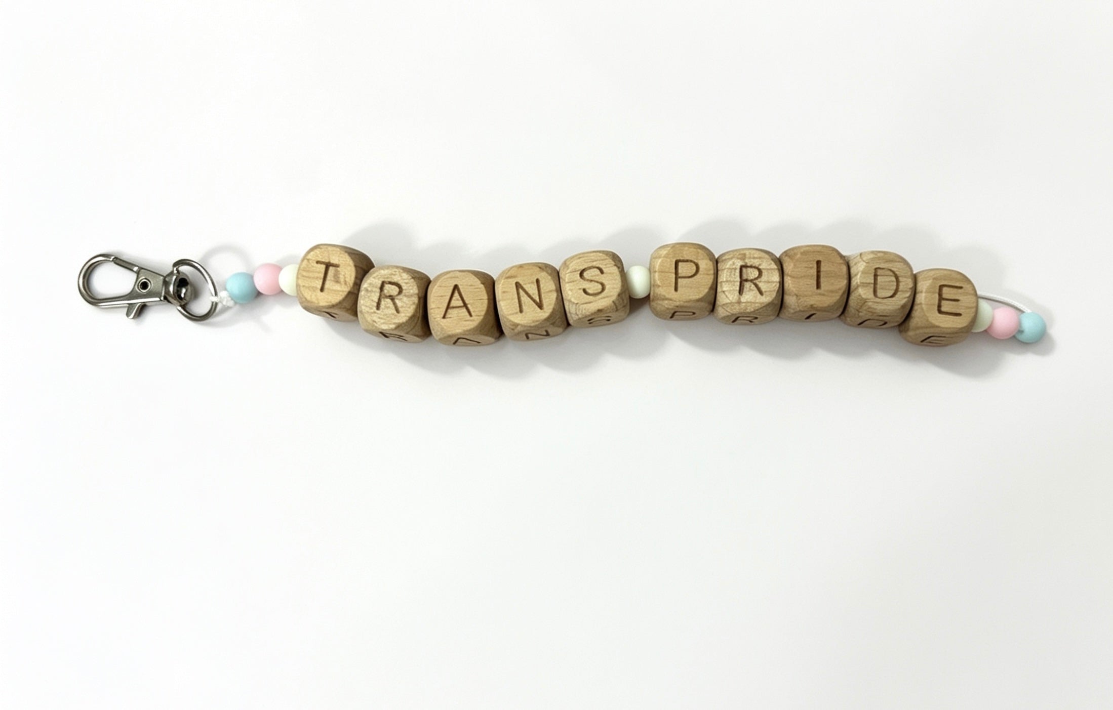 Pride Edition Keyrings ❤️🧡💛💚💙💜 (add personalised message in order notes)