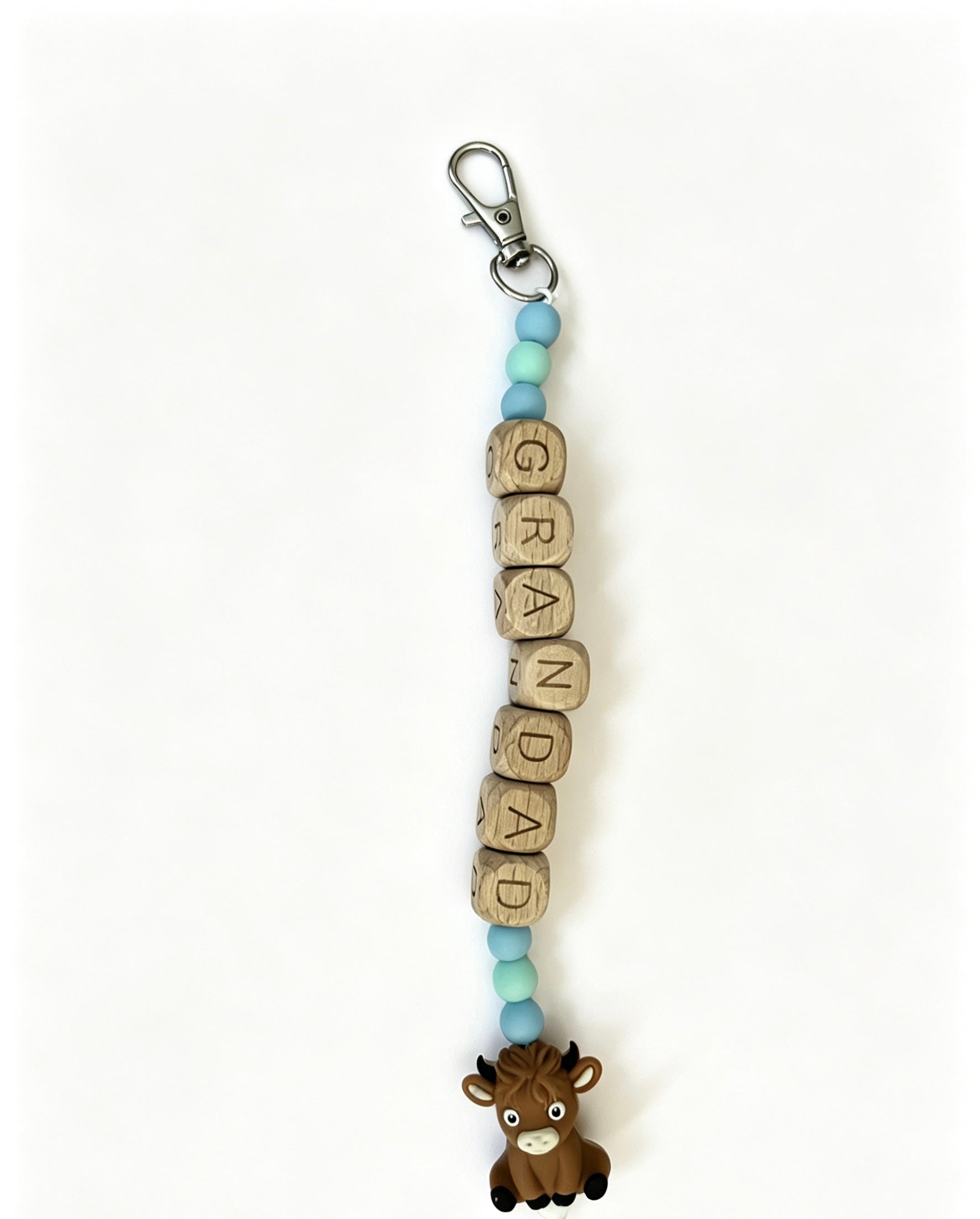 Father’s Day made to order keyrings 💙 (add name in order notes)